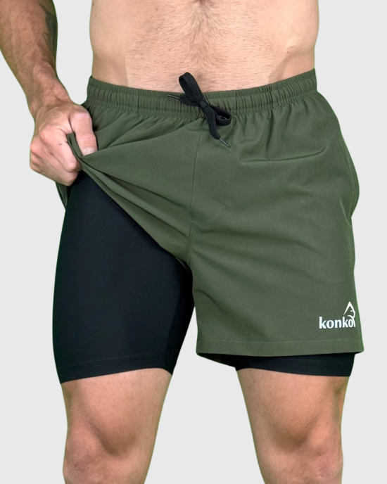 Short Hombre 2 en 1 Perfect Army Konko - Imagen 6