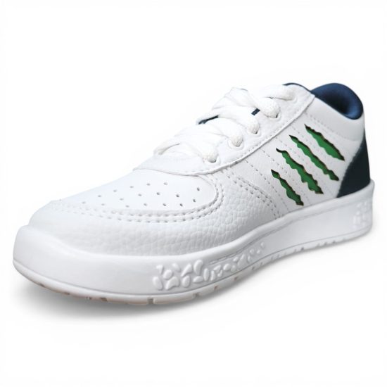 Zapatilla Niño Cocodrilo Blanco Verde Dino Park - Imagen 3