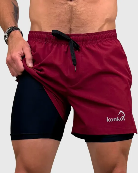 Short Hombre Eco 2 en 1 Perfect Wine Konko - Imagen 6
