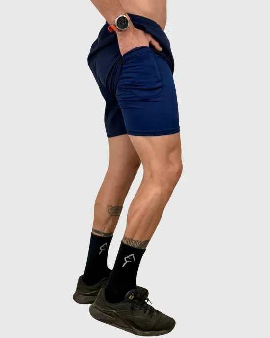 Short Hombre Hyperflex Blue Konko - Imagen 5