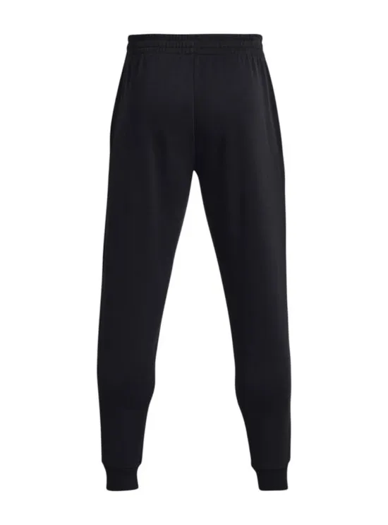 Pantalón Buzo Jogger Rival Fleece Hombre Negro Under Armour - Imagen 3
