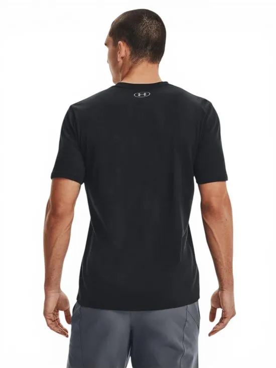 Polera Hombre Team Issue Wordmark Negro Under Armour - Imagen 2