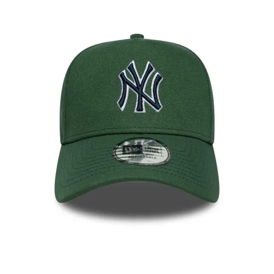 Jockey New Era Eframe Yankees Verde OSFM Outline Script - Imagen 2