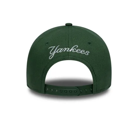 Jockey New Era Eframe Yankees Verde OSFM Outline Script - Imagen 3