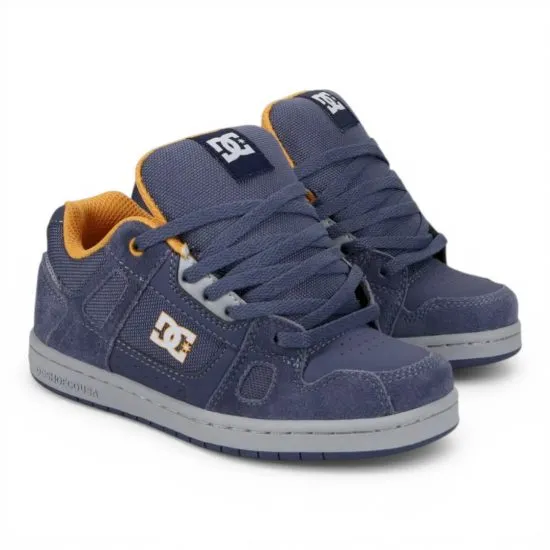 Zapatilla Juvenil Youth Stag Blue DC - Imagen 4