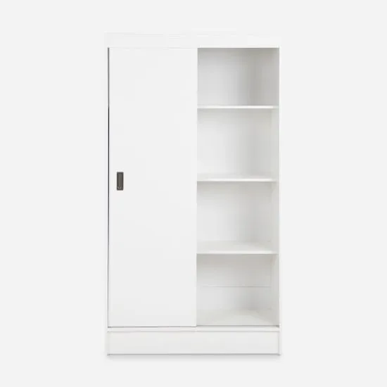 Clóset Caburgua 2 Puertas Corredera Blanco Cic - Imagen 3