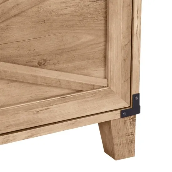 Cajonera 2 Cajones Rustik Oak Line Msa - Imagen 5