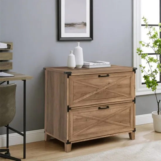 Cajonera 2 Cajones Rustik Oak Line Msa - Imagen 6