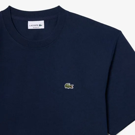 Polera Hombre Algodón Azul Marino Logo Clásico Lacoste - Imagen 6