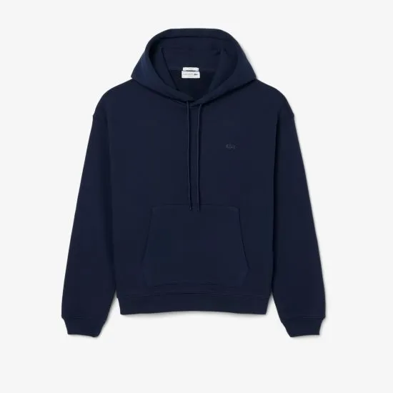 Polerón Hombre Algodón Hoodie Azul Marino Logo Lacoste - Imagen 3