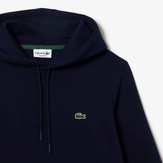 Polerón Hombre Algodón Hoodie Clásico Azul Marino Lacoste - Imagen 4