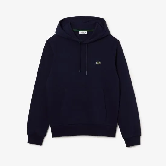 Polerón Hombre Algodón Hoodie Clásico Azul Marino Lacoste - Imagen 6