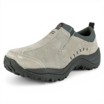 Zapato Hombre Sin Cordones Atlas Cuero Gris London Adixt