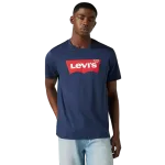 Polera Hombre Graphic Set In Neck Housemark Azul Levis