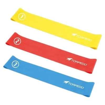 Set Bandas Resistencia Circular 3 Niveles Torpedo