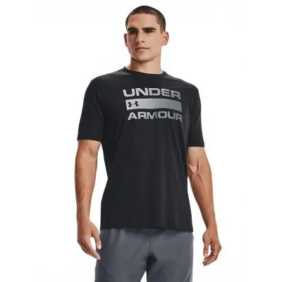 Polera Hombre Team Issue Wordmark Negro Under Armour