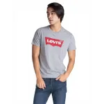 Polera Hombre Knits Graphic Gris Cuello Redondo Levis