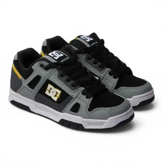 Zapatilla Hombre Stag Grey Yellow DC Shoes