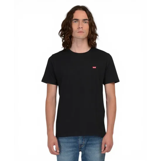 Polera Hombre Ss Original Hm Tee Negro Levis