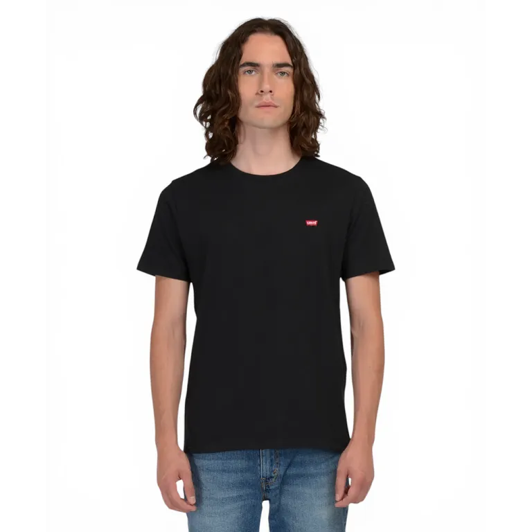 Polera Hombre Ss Original Hm Tee Negro Levis