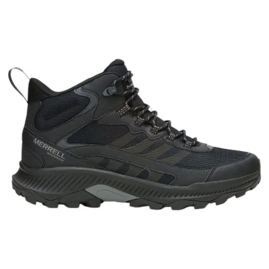 Botín Hombre Speed Strike 2 Mid Waterproof Negro Merrell