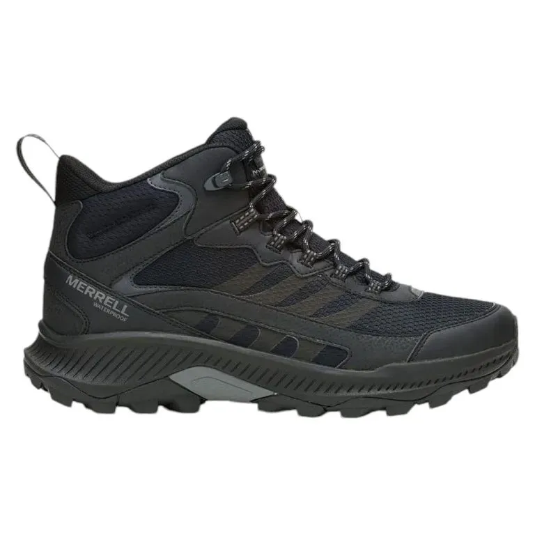 Botín Hombre Speed Strike 2 Mid Waterproof Negro Merrell