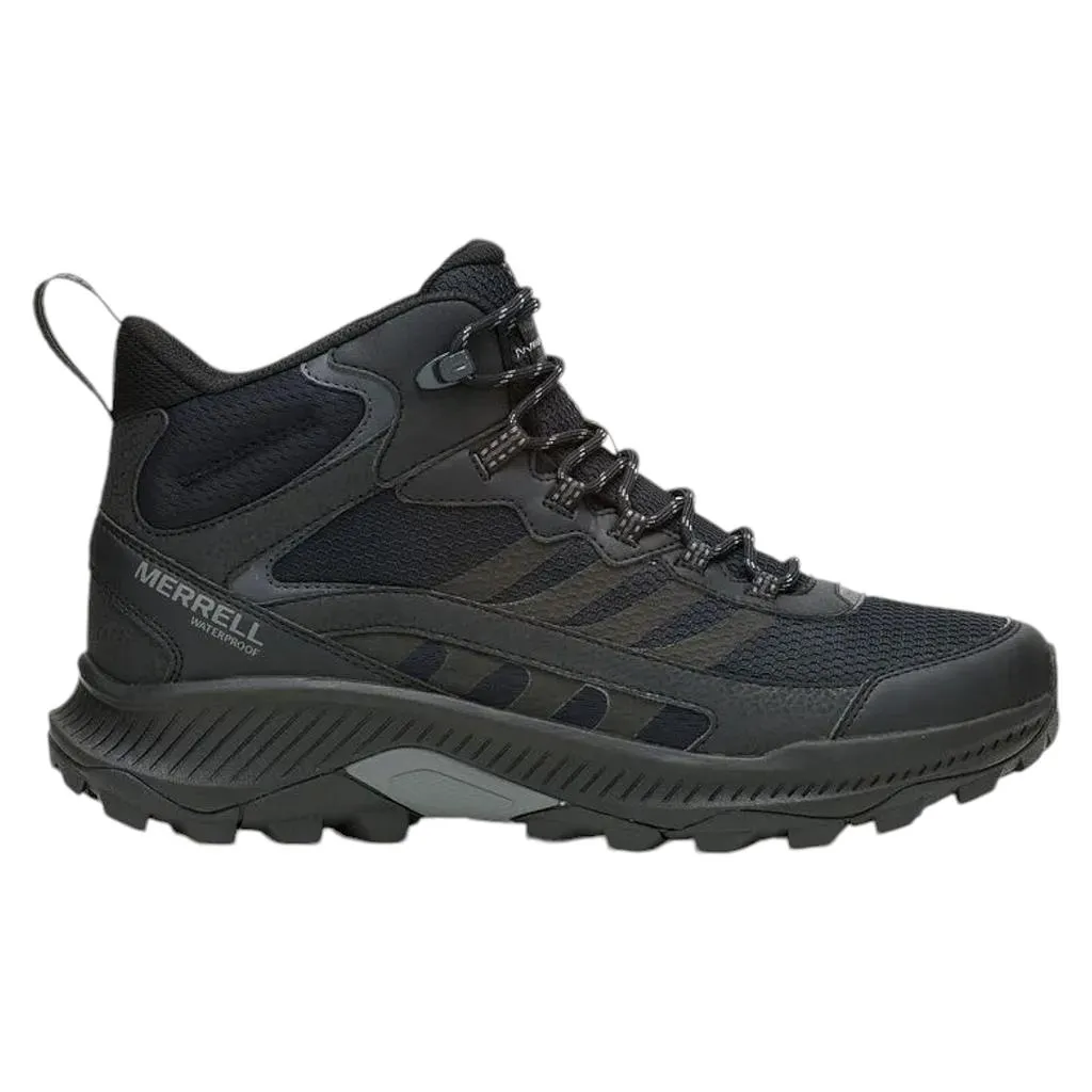 Botín Hombre Speed Strike 2 Mid Waterproof Negro Merrell