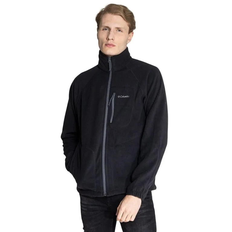 Poleron Hombre Fast Trek II Negro Columbia