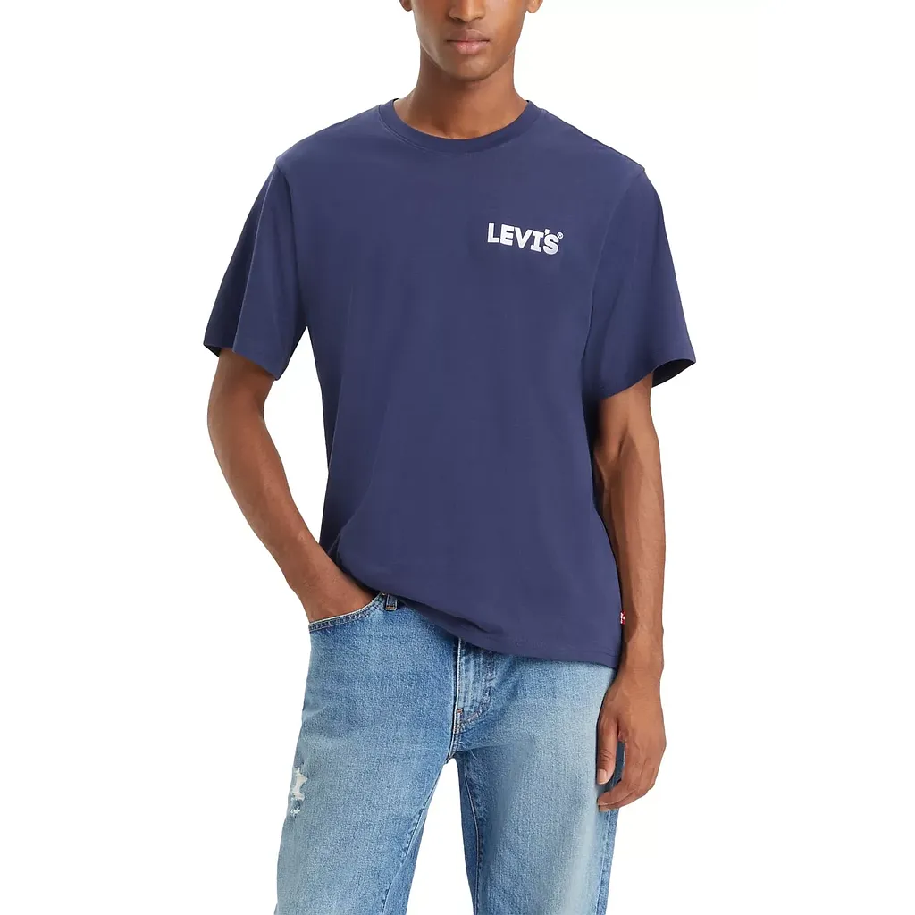 Polera Hombre Relaxed Fit Tee Logo Levis