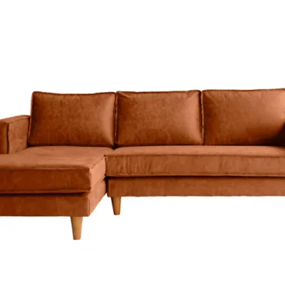 Seccional Luna De Cuero Bonded Barra Design