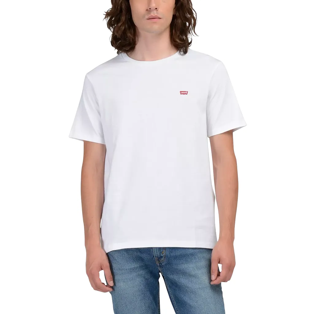 Polera Hombre SS Original HM Tee White Levis