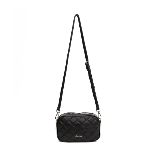 Cartera Graneado Negro CAR3418 Gacel