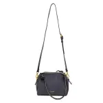 Cartera Pequeña Azul Dos Asas Con Bandolera Gacel