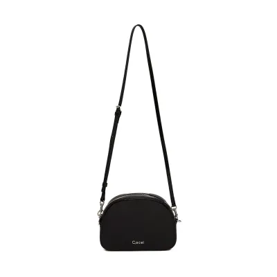 Cartera Bandolera Pequeña Verniz Negro Gacel