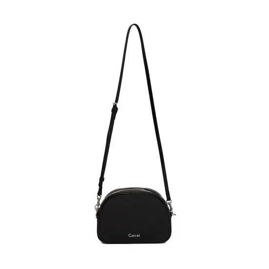 Cartera Bandolera Pequeña Verniz Negro Gacel