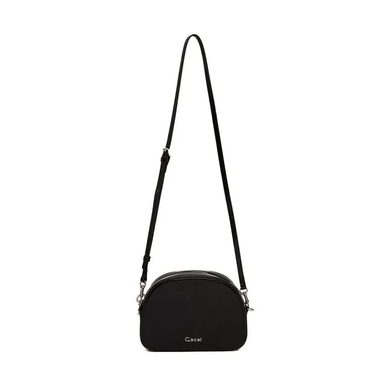 Cartera Bandolera Pequeña Verniz Negro Gacel