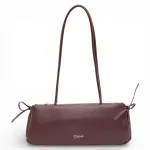 Cartera Gacel Dos Asas Mediana Burdeo Car3460