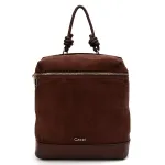 Mochila Cartera Mujer Chocolate Porta Notebook Gacel