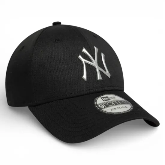 Gorro 9Forty MLB Yankees Metallic Negro New Era