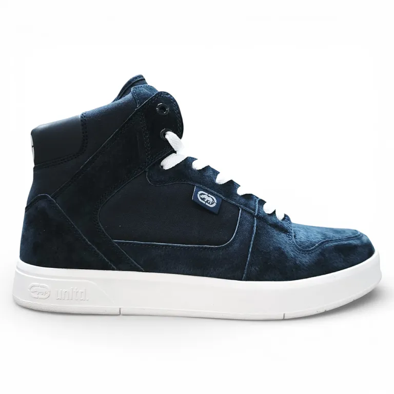 Zapatilla Hombre Caña Alta Bam Azul Ecko Unltd