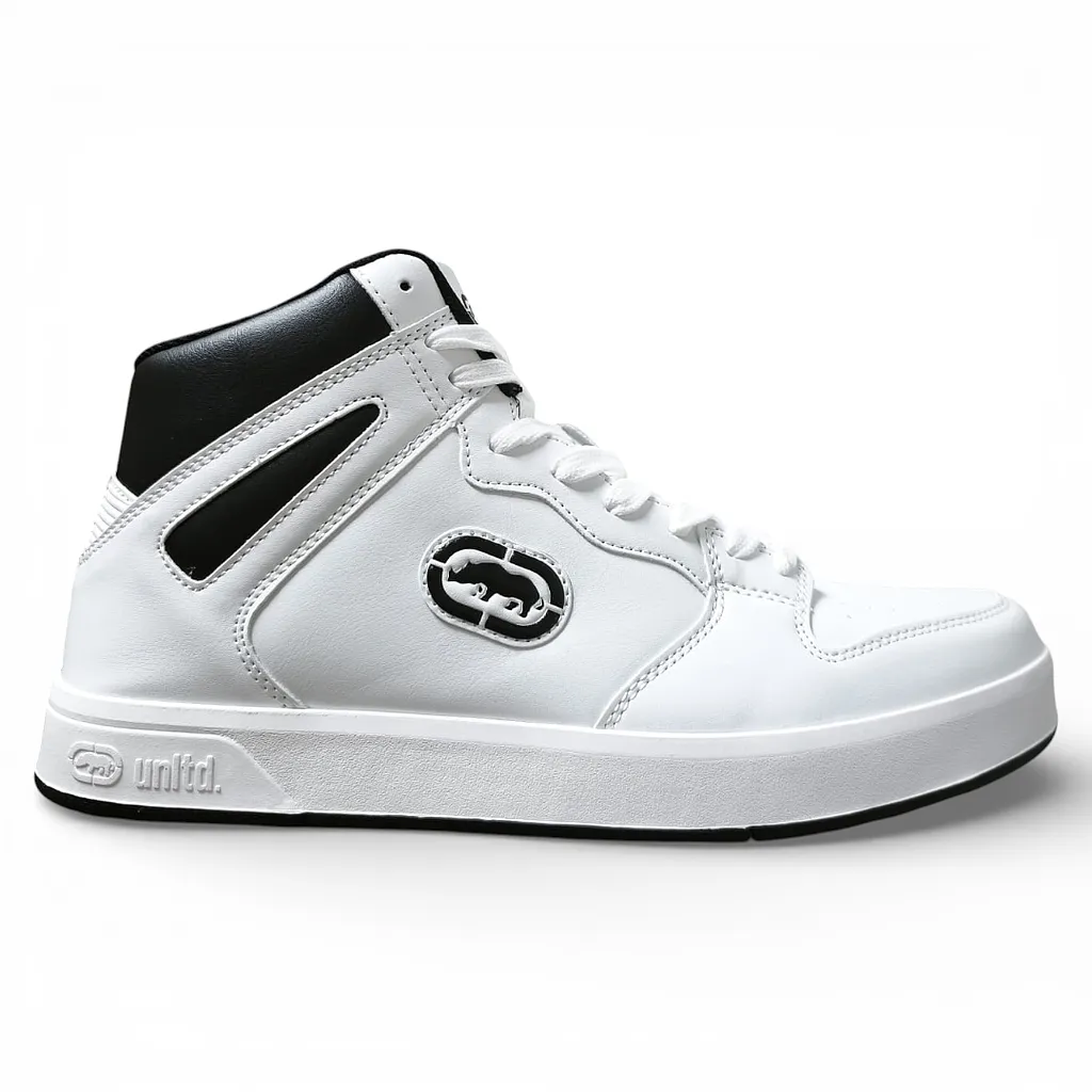Zapatilla Hombre Caña Alta Jay Blanca Ecko Unltd