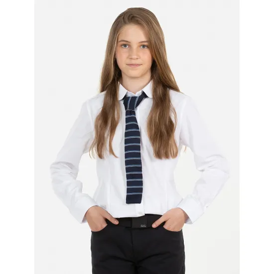 Camisa Escolar Niña Blanco Lumine Maui