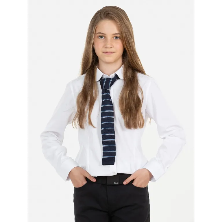 Camisa Escolar Niña Blanco Lumine Maui