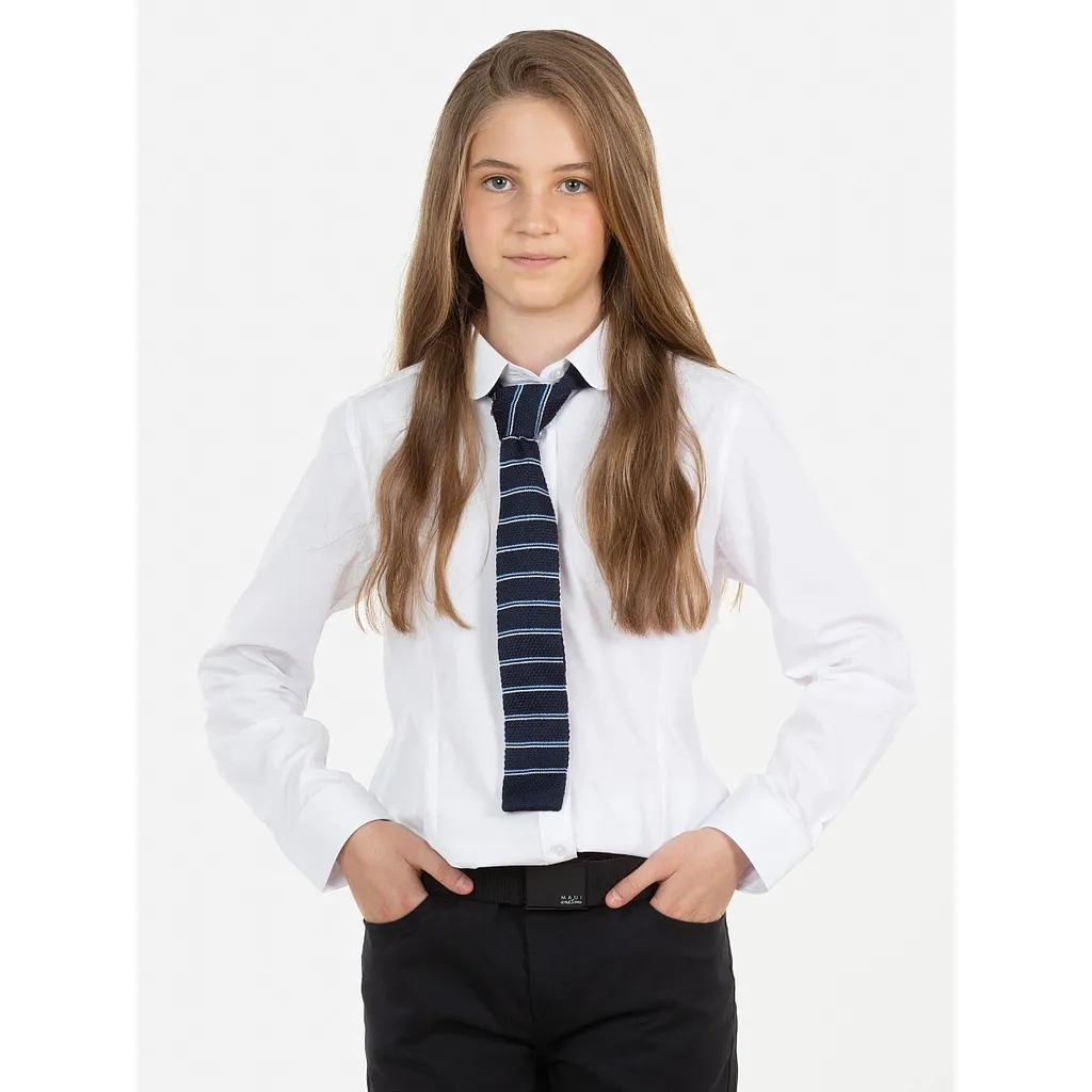Camisa Escolar Niña Blanco Lumine Maui