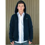 Poleron Escolar Micropolar Glacier Navy Maui