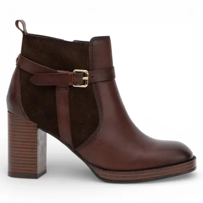 Botin Mujer Napa Chocolate Juana Gacel