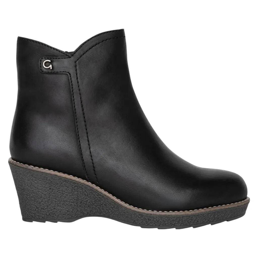 Botin Mujer Napa Negro Leda Gacel