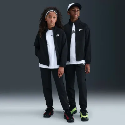 Conjunto Juvenil Tracksuit Black Nike