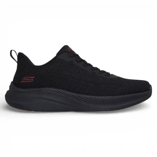 Zapatilla Hombre Urbana Flex Moda Negra Skechers Bobs