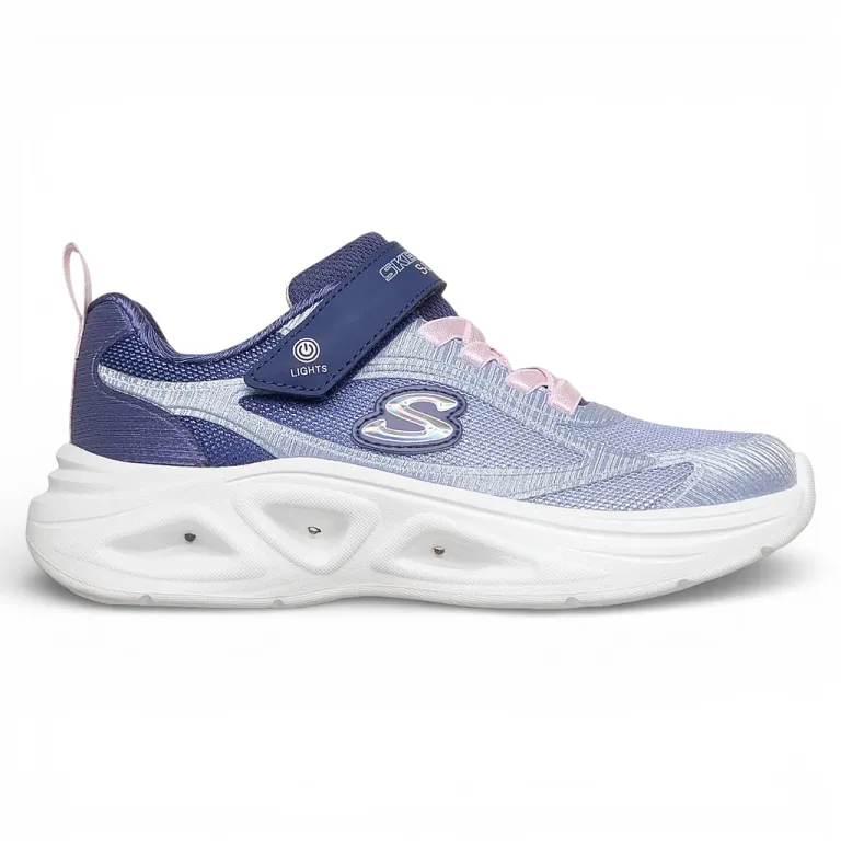 Zapatilla Niña Sola Glow 2.0 Morado Skechers
